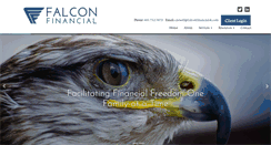 Desktop Screenshot of falconfinancialok.com